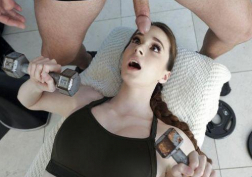 Gái teen tập gym gặp buồi to siêu khủng
